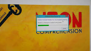 Adobe Acrobat Dc Has Stopped Working Issue 100 Solution Youtube