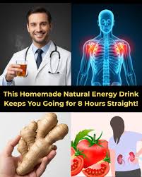 Homemade and natural energy booster: 8 hours non-stop with this simple  recipe (ginger and tomato) I'll leave the full recipe in the first comment  under this photo. 👇 ✓