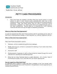 Pettycashweb is a web application which let's you track and manage all pettycash transactions easily. Petty Cash Procedures