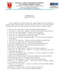 Ma numesc cristina s si sint din constanta, dar cu domiciliul in strainatate. Spit Spitalul Clinic Judetean De Urgenta Galati Oficial