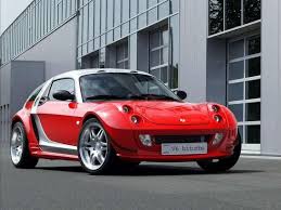 Smart Roadster Coupe Brabus V6 Biturbo 2003 2 Smart Engines Fused Together Into A 1396cc V6 Producing 170hp Modifications 20k Race Tank In The Front Rear Smart Roadster Coupe Smart Roadster Roadsters