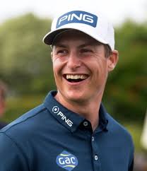 Calum Hill Scotland Tees Off Editorial Stock Photo