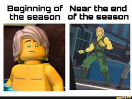 Beginning I Ii Near The End The Season Of The Season Ifunny Ninjago Memes Lego Ninjago Lloyd Lego Ninjago Movie