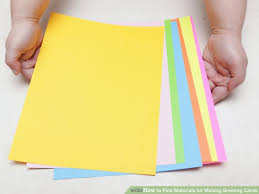 3 Ways To Find Materials For Making Greeting Cards Wikihow