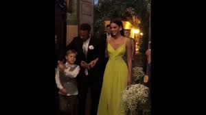 Briefly is now available on the app. Neymar Jr And Bruna Marquezine Enter Together In The Church With Davi In Brazil Wedding Ceremony Youtube
