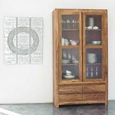 Vitrina De Sheesham Macizo Stockholm Maisons Du Monde Vetrine Finestre Bagno Mobili Vetrina