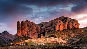 From high end international chain hotels to family run guesthouses, demands of all travelers are met. Aguero Village At Sunrise Huesca Aragon Spain Huesca Aragon Spain Travel