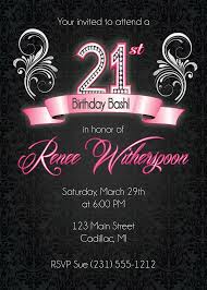 Birthday Invitation Card For 6 Year Old Boy 21st Birthday Invitation 21st Birthday Party Invitation Silver Ornate Party In 21st Birthday Invitations 21st Birthday Party Invitations Ideas 21st Birthday