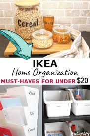 7 Must Have Ikea Organization Hacks That Are Under 20 Ikea Organization Ikea Organization Hacks Ikea Kitchen Storage