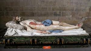 El cristo yacente es considerado uno de los exponentes de la escultura barroca en castilla. El Cristo Yacente Saldra Para Munich El Dia 14 El Norte De Castilla