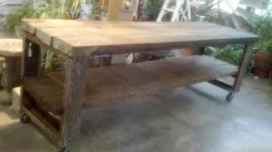 Pin By Theresa Vincent On Vintage Industrial Large Dining Table Table Dining Table