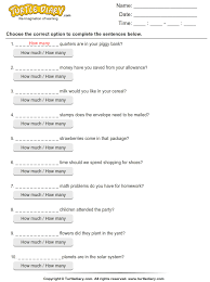 Choose Between How Much And How Many Worksheet Authors Purpose Learning Time Middle School Reading