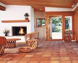 Keeping Up Saltillo Tile Floors Spanish Home Decor Tile Floor Living Room Saltillo Tile Floor