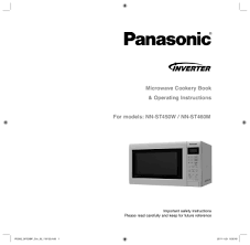 Unlike other microwave ovens, inverter technology delivers a seamless stream of cooking power, even at lower settings, for precision cooking that preserves the flavor and texture of your favorite foods. Panasonic Nnst450w Operating Instructions Manualzz