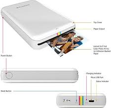 Polaroid Zip Wireless Mobile Photo Mini Printer Compatible W Ios Android Nfc Bluetooth Devices Mini Printer Mobile Photo Printer Mobile Printer