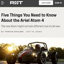 The ariel atom 4 boasts revised suspension for even less squat, dive and cornering roll from a car that was already renowned for staying flat. Ariel Atom Ariel Nomad Ariel North America Ariel Atom 4