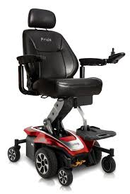 Pride Jazzy Air 2 Electric Power Wheelchair With Power Elevating Seat In 2020 Powered Wheelchair Pride Mobility Power Chair