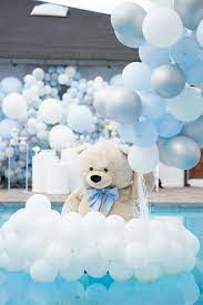 Little Bear Baby Shower Kara S Party Ideas Baby Bear Baby Shower Bear Baby Shower Theme Teddy Bear Baby Shower