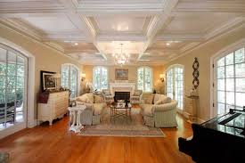 Most coffered ceilings have panels that are square or rectangular in the mediterranean design style is popular around the world and isn't limited to homes in europe. Coffered Ceilings Faux Wood Beams T G Shiplap Planks