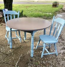 Sold Round Laminate Top Table Chairs In 2020 Table And Chairs Outdoor Decor Outdoor Tables