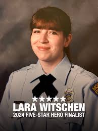Introducing one of our Five-Star Hero Finalists from 2024... Lara  Witschen!🤩 Lara was a 911 dispatcher for 29 years, selflessly serving  those around her and helping ensure their safety. We are incredibly