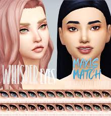 Axa 2020 is a custom content pack featuring a variety of stylish outfits and hairstyles for your sims. Sims 4 Maxis Match Whisper Eyes The Sims Book
