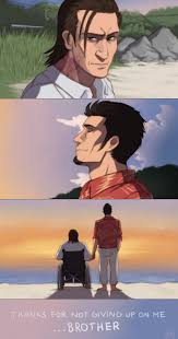 An Au Where Nishiki Lives Yakuza Ryu Ga Gotoku Yakuza Anime Video Game Art Kiryu