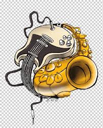 saxophone musical instrument musical instruments cartoon music note music background png klipartz klipartz