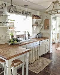 Different materials, such as stainless and colored metal, can appear as appliances or. 52 Charming Shabby Chic Kitchens You Ll Love Digsdigs