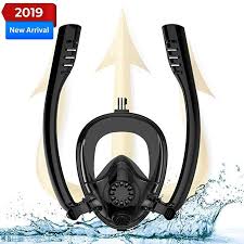 Hjkb Full Face Snorkel Mask Patented Safe Breathing Separation Professional Snorkeling Mask With 180a Undistort Full Face Snorkel Mask Snorkel Mask Snorkeling