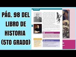 Uned libro historia libro uned gramatica inglesa grado de estudios ingleses. Pag 98 Del Libro De Historia Quinto Grado Youtube