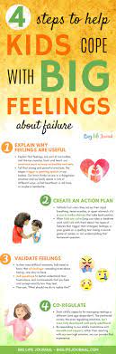 How to help a child regulate their emotions. Helping Kids Cope With Big Emotions About Failure Big Life Journal