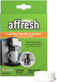 As the coffee filters through your machine each day, it leaves behind a residue that accumulates dramatically over time. Amazon Com Affresh W10355052 Coffee Maker Cleaner 3 Tablets Compatible With Multi Cup Coffeemakers And Single Serve Brewers Home Improvement