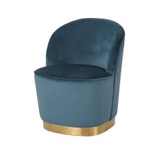 Fauteuil En Velours Bleu Nuit Aglae Maisons Du Monde Fauteuil En Velours Bleu Fauteuil Velours Velours Bleu