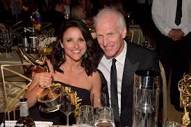 She is known for her work in the television comedy. Julia Louis Dreyfus Celebrates Emmy Win With Husband Brad Daily Mail Online