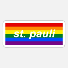 Und nachdem wir die haltung auch zur körperpflege einsetzen, darf es natürlich nicht fehlen, dass wir euch kurz vor weihnachten noch den fehlenden regenbogenhooded anbieten. St Pauli Hamburg Regenbogen Lgbt Gay Pride Csd Sticker Spreadshirt