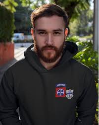 325th AIR, 82nd Airborne Division, the Most Physically Fit Alcoholics,  Unisex Hoodie, Veteran, Paratrooper, Military, Army, Airborne