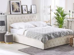 With a single hand, anyone can lift the platform to reveal vast amounts of storage, all fully visible do you know what the dimensions of the queen bed frame is? Storage Beds Up To 70 Off Beliani De