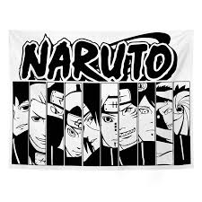 Merits of using cash cards it can be very risky to carry money when you want to make payments. Cartoon Anime Naruto Hanging Cloth Background Cloth Black And White Personality Live Room Room Dotory Wall Decoration Shopee Malaysia