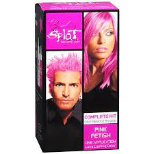 Splat Rebellious Colors Complete Hair Color Kit Pink Walgreens Splat Hair Color Splat Hair Dye Bold Hair Color