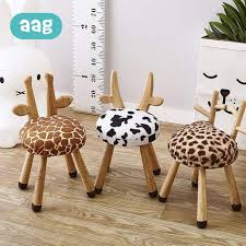 Online Shop Aag Baby Chair Modern Design Soft Solid Wooden Seat Animal Design Child Kid Wood Chair Sofa Kids Cute Lovely In 2020 Baby Chairs Diy Kids Wood Kids Chairs