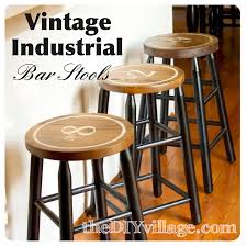 vine industrial diy bar stools the