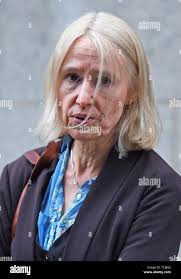 Sally Lane, the mother of Jack Letts, the Muslim convert Jihadi Jack,  outside the Old Bailey, London. Lane, 57, has denied her son posed a  "danger" despite a Facebook post threatening to