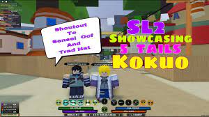 Sl2 Buying And Testing Out The 5 Tails Kokuo In Roblox Shinobi Life 2 Roblox Life Tailed