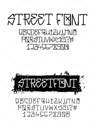 Graffiti Font Street Tag Alphabet Graffiti Font Tag Alphabet Graffiti Lettering