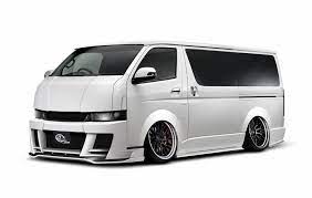 トヨタ・ハイエース, toyota haiēsu) (pronounced as high ace) is a light commercial van produced by the japanese automobile manufacturer toyota. Preview Toyota Hiace Bus With Body Kit From Kuhl Racing