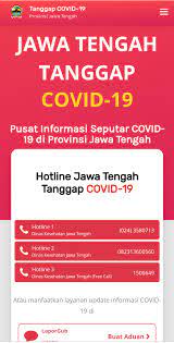 Buka Corona Jatengprov Go Id Bisa Deteksi Persebaran Covid 19 Pemerintah Provinsi Jawa Tengah