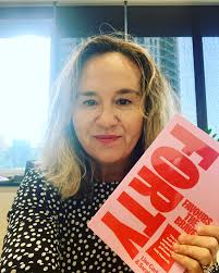 Truth be told my Forty ship left the harbour a few seasons ago, but how I  am loving this most excellent book Forty Favours the Brave by @liseandsarah  Lise Carlaw and Sarah