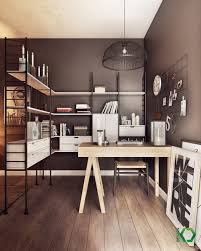 A Charming Eclectic Home Inspired By Nordic Design Home Office Design Home Office Decor Home Office Space