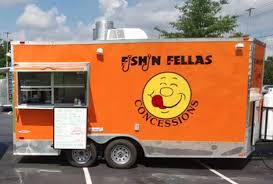 Fishin' Fellas food truck location — Fish and chips takeaway food truck in Columbia, South Carolina